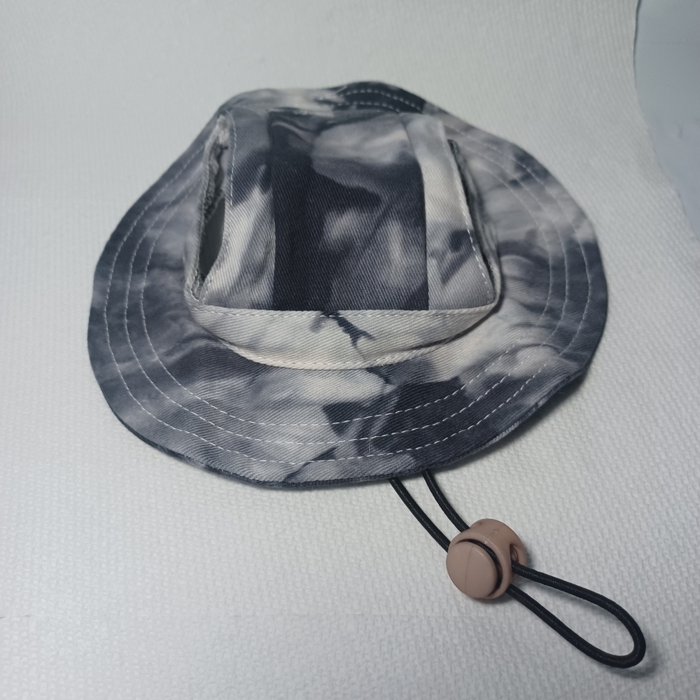 Pets - Dog Or Cat Gray Camo Bucket Hat - Medium - Unworn